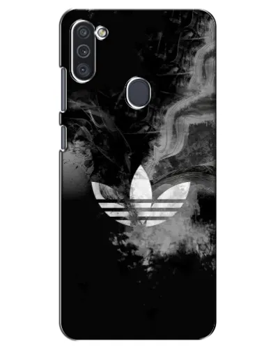 Чохол для Samsung Galaxy M11 з картинкою «Абстрактний дим Adidas»