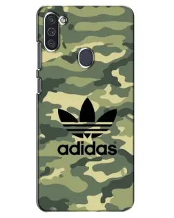 Чохол для Samsung Galaxy M11 з картинкою «Мілітарі стиль Adidas»