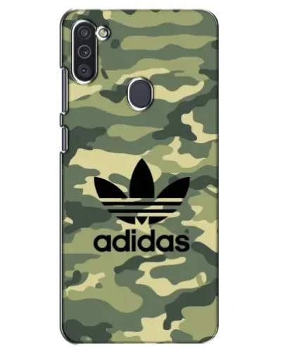 Чохол для Samsung Galaxy M11 з картинкою «Мілітарі стиль Adidas»