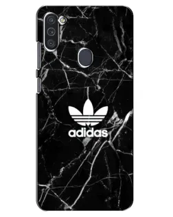 Чохол для Samsung Galaxy M11 з картинкою «Білий мармур Adidas»