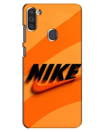 Чохол для Samsung Galaxy M11 з картинкою «Помаранчевий драйв Nike»