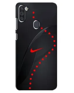 Чохол для Samsung Galaxy M11 з картинкою «Абстрактний дизайн Nike»