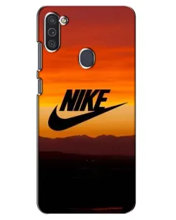 Чохол для Samsung Galaxy M11 з картинкою «Nike — вечірній горизонт»