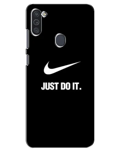 Чохол для Samsung Galaxy M11 з картинкою «Класичний принт Nike»