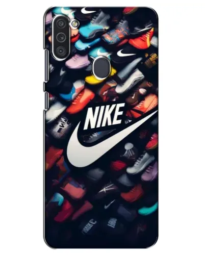 Чохол для Samsung Galaxy M11 з картинкою «Колекція кросівок Nike»