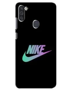 Чохол для Samsung Galaxy M11 з картинкою «Nike — міська ніч»