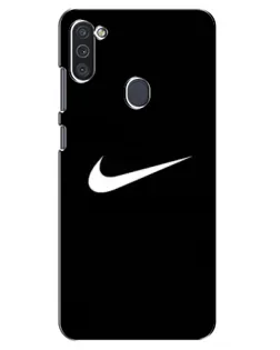 Чехол для Samsung Galaxy M11 с картинкой «Минималистический Найк» Чехол для Samsung Galaxy M11 с картинкой «Минималистический Найк»