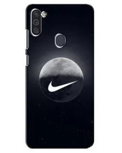 Чохол для Samsung Galaxy M11 з картинкою «Nike у стилі графіті»