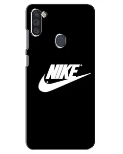Чехол для Samsung Galaxy M11 с картинкой «Мазки краски Nike» Чехол для Samsung Galaxy M11 с картинкой «Мазки краски Nike»