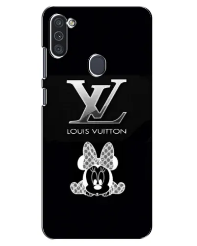 Чехол для Samsung Galaxy M11 с картинкой «LV и Минни Маус»