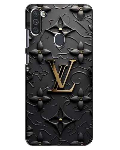Чехол для Samsung Galaxy M11 с картинкой «Кожаная текстура LV»