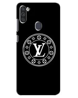 Чехол для Samsung Galaxy M11 с картинкой «LV — печать стиля»