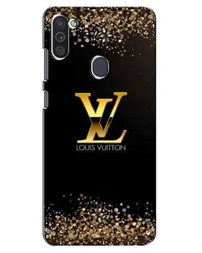 Чехол для Samsung Galaxy M11 с картинкой «LV — золотые искры»