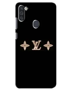 Чехол для Samsung Galaxy M11 с картинкой «Louis Vuitton — минимализм»