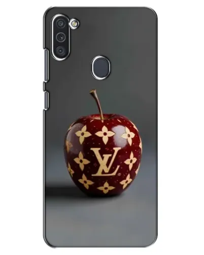 Чехол для Samsung Galaxy M11 с картинкой «Красное яблоко LV»