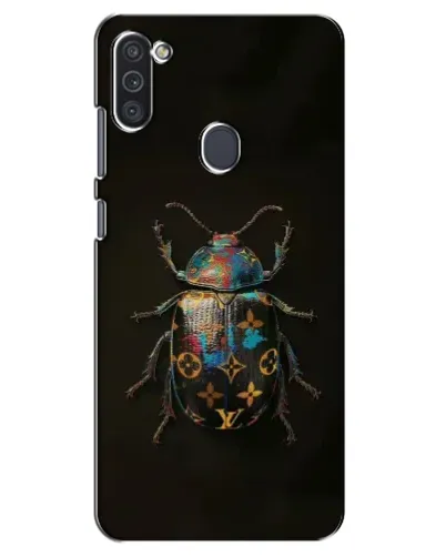 Чехол для Samsung Galaxy M11 с картинкой «LV — мраморный принт»