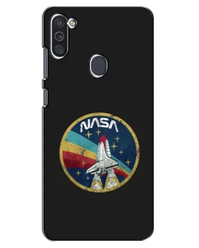 Чохол для Samsung Galaxy M11 з картинкою «NASA — емблема місії»