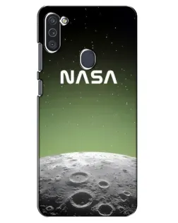 Чохол для Samsung Galaxy M11 з картинкою «NASA — місячний градієнт»