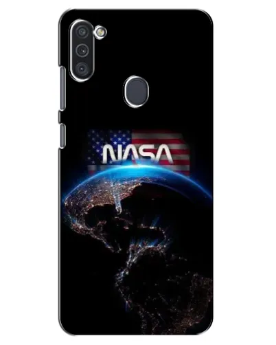 Чохол для Samsung Galaxy M11 з картинкою «Земля з космосу NASA»