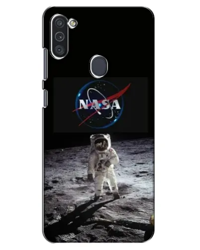 Чохол для Samsung Galaxy M11 з картинкою «Астронавт на Місяці»