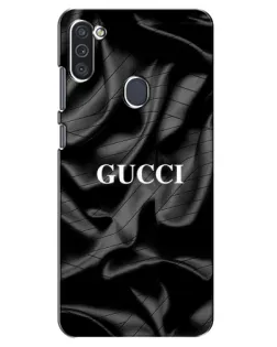 Чехол для Samsung Galaxy M11 с картинкой «Gucci — шелковые волны»