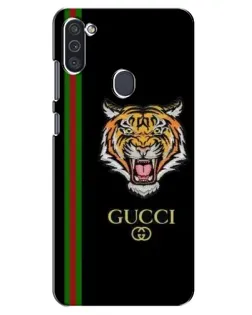 Чехол для Samsung Galaxy M11 с картинкой «Тигр Gucci»