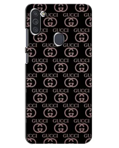 Чохол для Samsung Galaxy M11 з картинкою «Класична монограма Gucci»