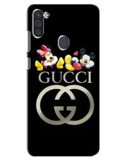 Чохол для Samsung Galaxy M11 з картинкою «Gucci — герої Disney»