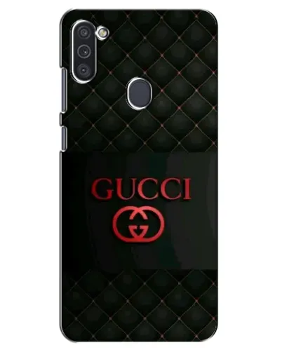 Чохол для Samsung Galaxy M11 з картинкою «Gucci — стьобаний чорний»