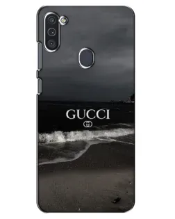 Чохол для Samsung Galaxy M11 з картинкою «Gucci — морський прибій»