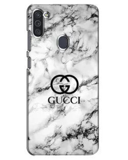 Чохол для Samsung Galaxy M11 з картинкою «Gucci — мармуровий шик»