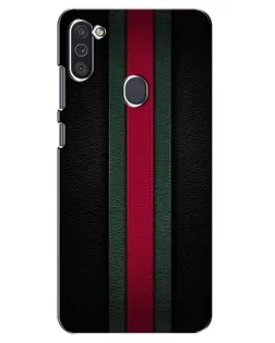 Чохол для Samsung Galaxy M11 з картинкою «Gucci — неонова лінія»