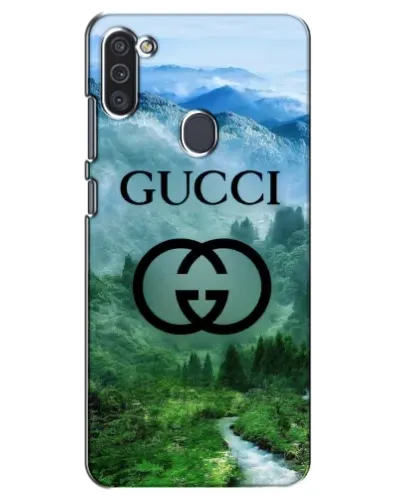 Чохол для Samsung Galaxy M11 з картинкою «Gucci — гірський пейзаж»