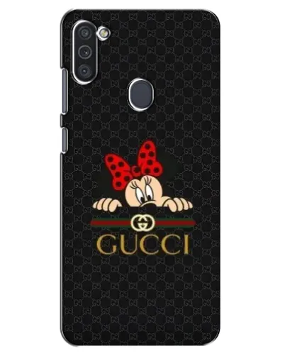 Чохол для Samsung Galaxy M11 з картинкою «Мінні Маус Gucci — чорний»