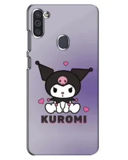 Чехол для Samsung Galaxy M11 с картинкой «Kuromi — фиолетовый арт» Чехол для Samsung Galaxy M11 с картинкой «Kuromi — фиолетовый арт»
