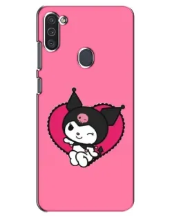 Чехол для Samsung Galaxy M11 с картинкой «Kuromi — любовь в сердце» Чехол для Samsung Galaxy M11 с картинкой «Kuromi — любовь в сердце»