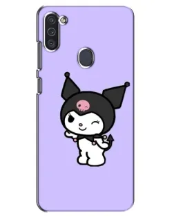 Чехол для Samsung Galaxy M11 с картинкой «Классическая Kuromi» Чехол для Samsung Galaxy M11 с картинкой «Классическая Kuromi»