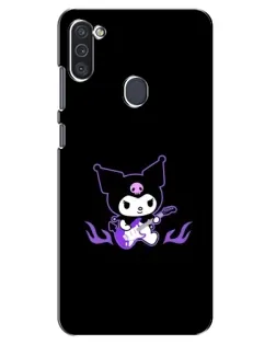 Чехол для Samsung Galaxy M11 с картинкой «Электрическая Kuromi» Чехол для Samsung Galaxy M11 с картинкой «Электрическая Kuromi»