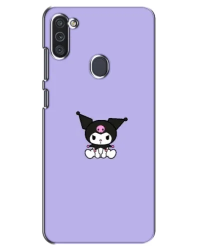 Чехол для Samsung Galaxy M11 с картинкой «Kuromi — фиолетовый минимализм» Чехол для Samsung Galaxy M11 с картинкой «Kuromi — фиолетовый минимализм»