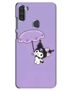 Чехол для Samsung Galaxy M11 с картинкой «Kuromi с зонтиком» Чехол для Samsung Galaxy M11 с картинкой «Kuromi с зонтиком»