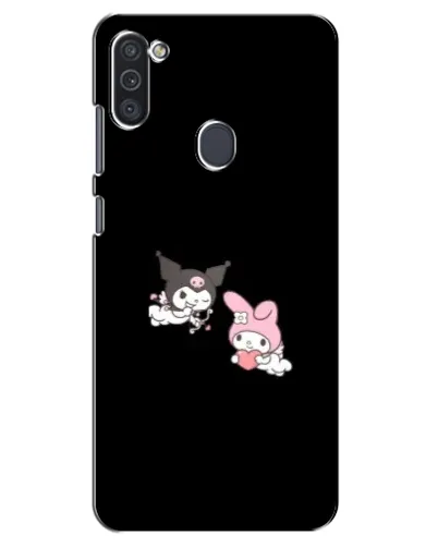 Чехол для Samsung Galaxy M11 с картинкой «My Melody и Kuromi» Чехол для Samsung Galaxy M11 с картинкой «My Melody и Kuromi»