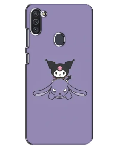 Чехол для Samsung Galaxy M11 с картинкой «Kuromi на лиловом фоне» Чехол для Samsung Galaxy M11 с картинкой «Kuromi на лиловом фоне»
