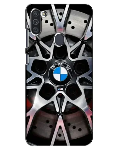 Чехол для Samsung Galaxy M11 с картинкой «BMW — деталь диска»