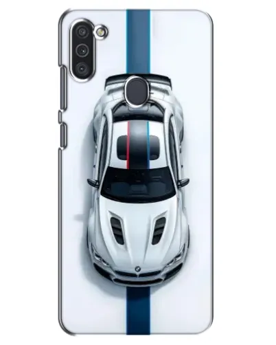 Чехол для Samsung Galaxy M11 с картинкой «Вид сверху — BMW M»