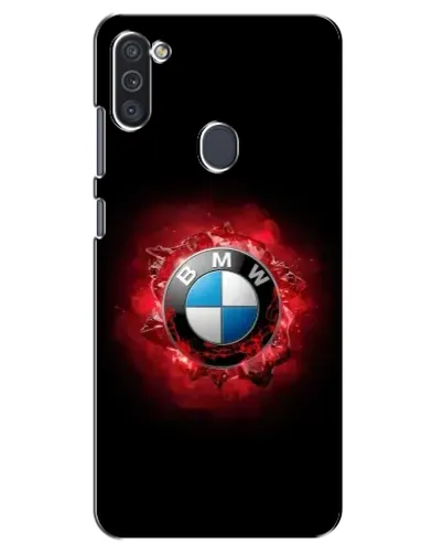Чехол для Samsung Galaxy M11 с картинкой «Логотип BMW — вспышка»