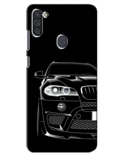 Чехол для Samsung Galaxy M11 с картинкой «Темный силуэт BMW» Чехол для Samsung Galaxy M11 с картинкой «Темный силуэт BMW»