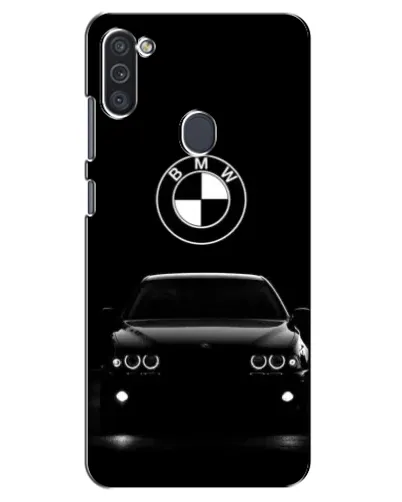 Чехол для Samsung Galaxy M11 с картинкой «BMW — взгляд из темноты»