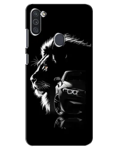Чехол для Samsung Galaxy M11 с картинкой «BMW и лев»