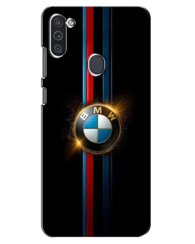 Чехол для Samsung Galaxy M11 с картинкой «BMW M-Power неон»