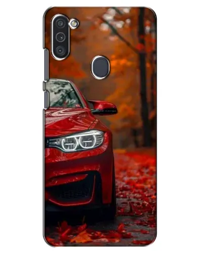 Чехол для Samsung Galaxy M11 с картинкой «Осенняя BMW M4»